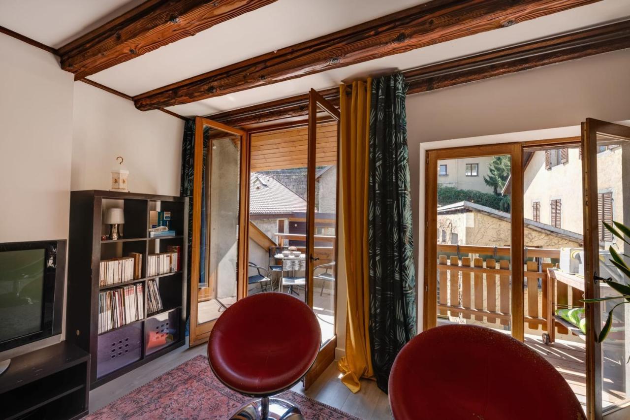 Le Balcon Du Chateau - Aprtement 75 Square Meter In The Annecy Center Экстерьер фото