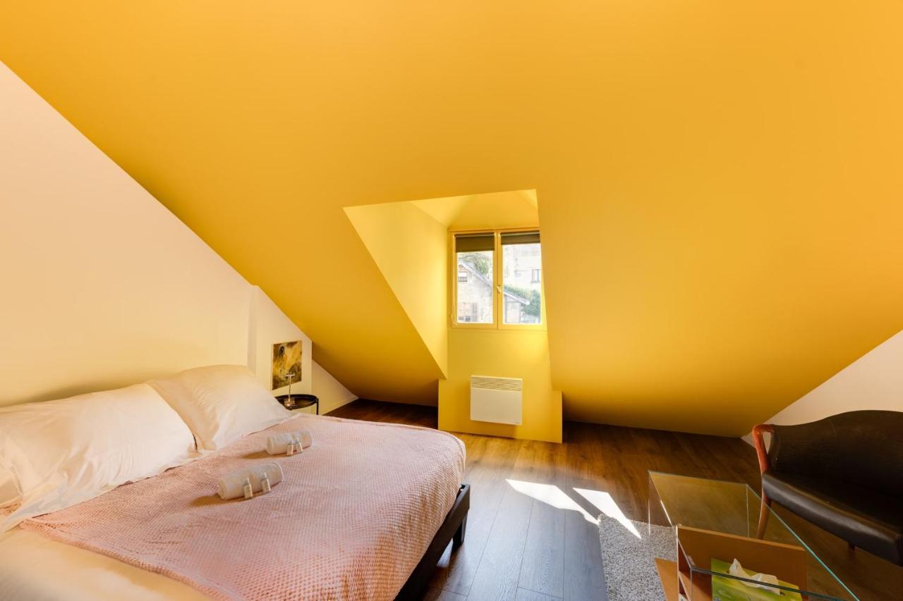 Le Balcon Du Chateau - Aprtement 75 Square Meter In The Annecy Center Экстерьер фото